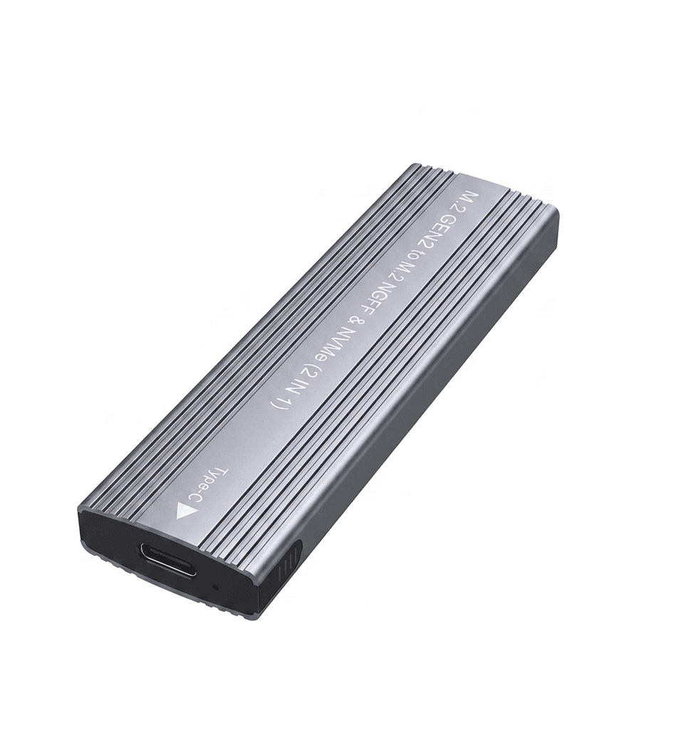 M.2 NVMe / SATA SSD Enclosure Case USB To Type C — image 1