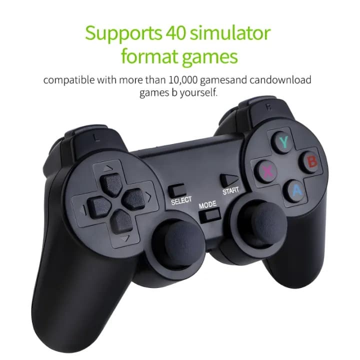 M8 4K Game Console Game Stick With Dual Wireless Controllers 10,000 Retro Games — image 4