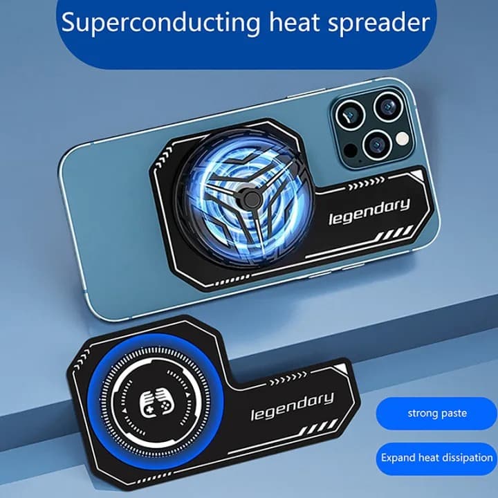 Magnetic Heat Sink Cooler Pad L Shaped Metal Plate Sticker — image 3