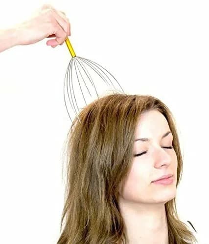 Manual Bokoma Hand Held Scalp Head Massager For Stress Relief Head Scratcher — image 2