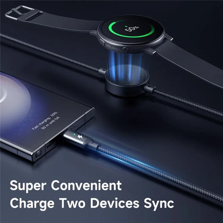 Mcdodo CA 4170 2 In 1 60 Watt USB-C cable And Samsung Watch Charger 1.5m — image 2
