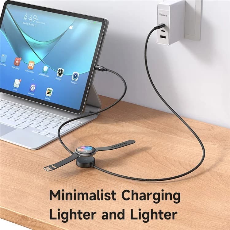Mcdodo CA 4170 2 In 1 60 Watt USB-C cable And Samsung Watch Charger 1.5m — image 3