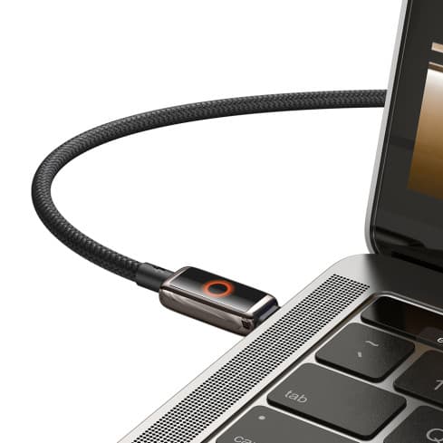 Mcdodo CA668 Auto Power Off 100W USB-C to USB-C With Breathing Light LED Display Cable (1.2m) — image 3