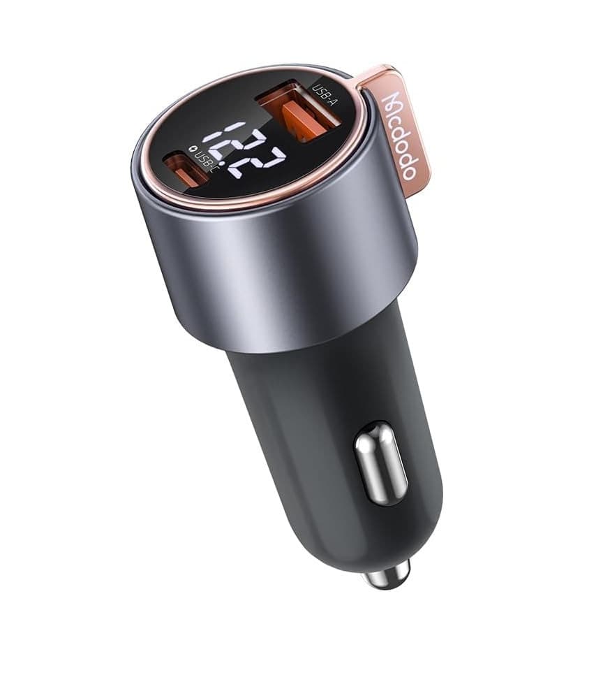 Mcdodo CC369 75W Dual Port USB-A+C Fast Car Charger Adapter — image 1