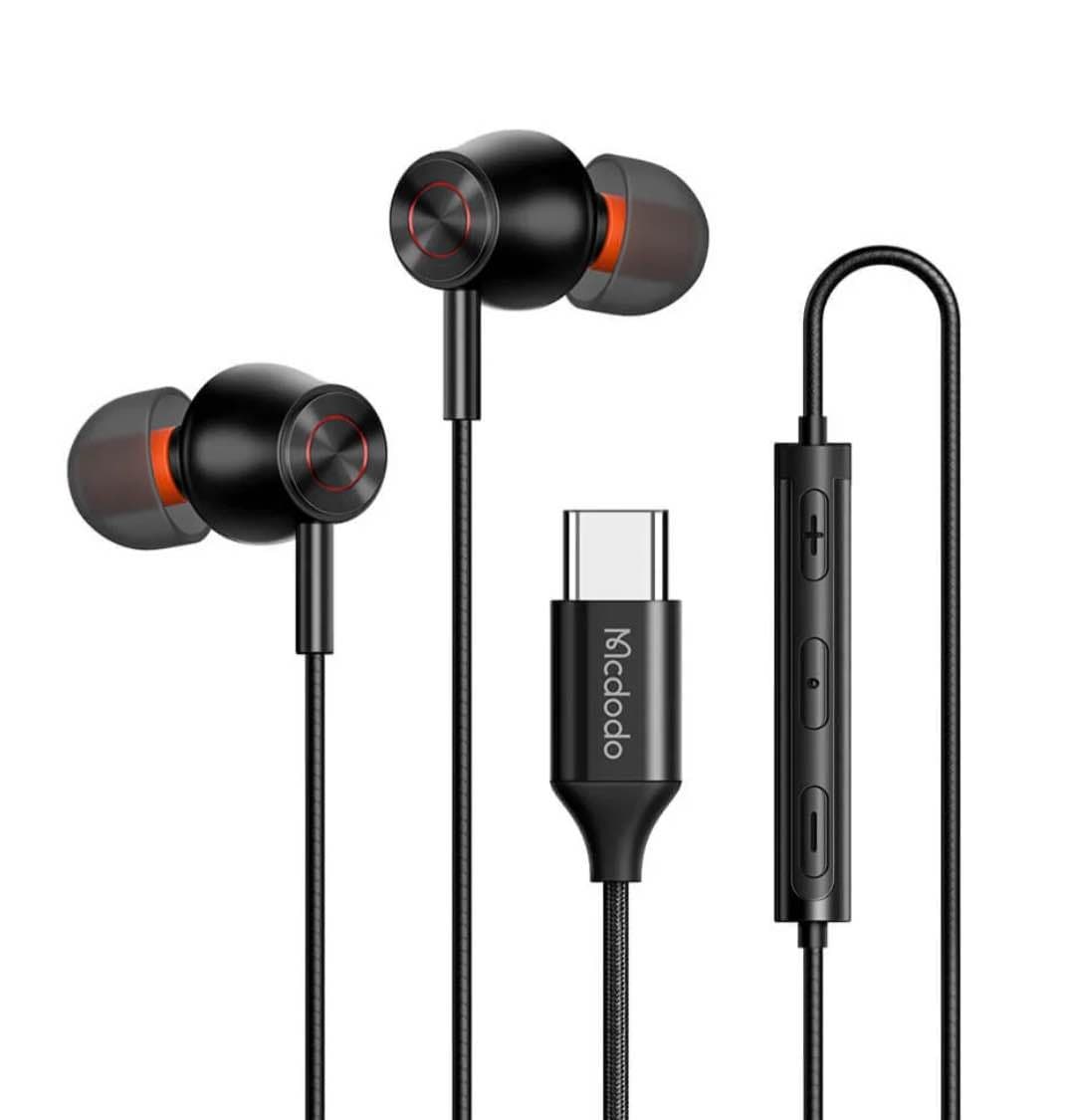 McDodo HP3490 In-Ear Wired USB-C Earphone — image 1