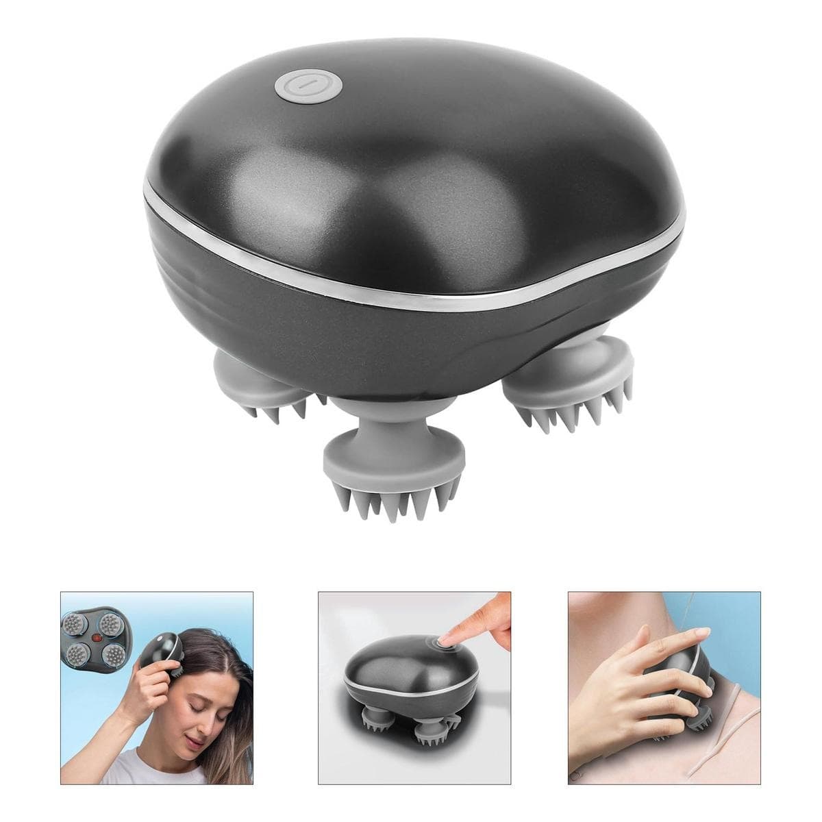 MDHL K112 Smart Electric Rechargeable Relaxing Head Neck Massager — image 1