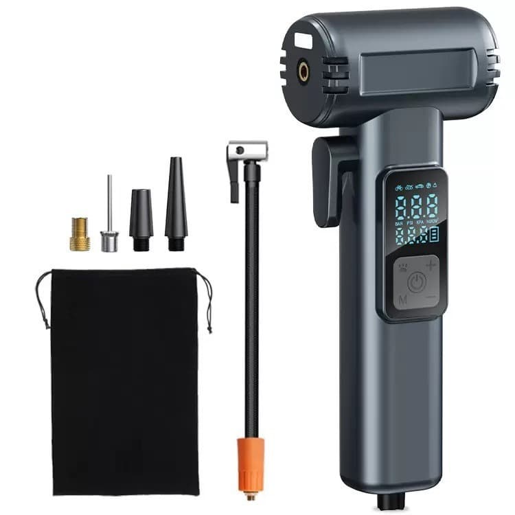 MDHL MD-9170 Rechargeable Car Pump 150PSI 12V With Powerbank — image 1