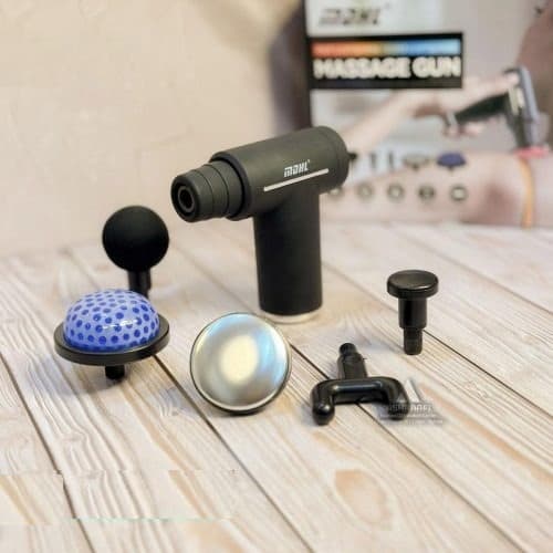 MDHL XY17 Hot & Cold Smart Facial Massage Gun With 6 Interchangeable Heads — image 2