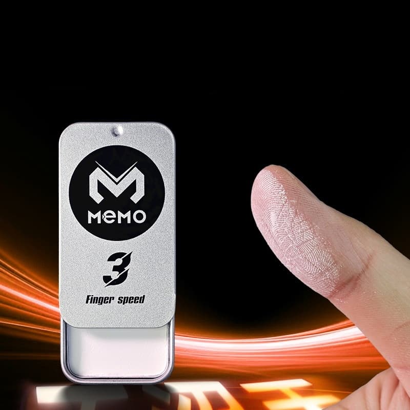 Memo FS03 Finger Speed 3 Anti Sweat Gaming Finger Dust Powder Grip Enhancer β image 1