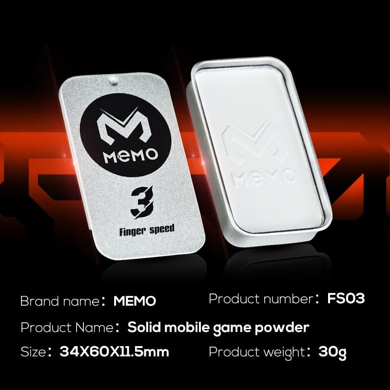 Memo FS03 Finger Speed 3 Anti Sweat Gaming Finger Dust Powder Grip Enhancer β image 4