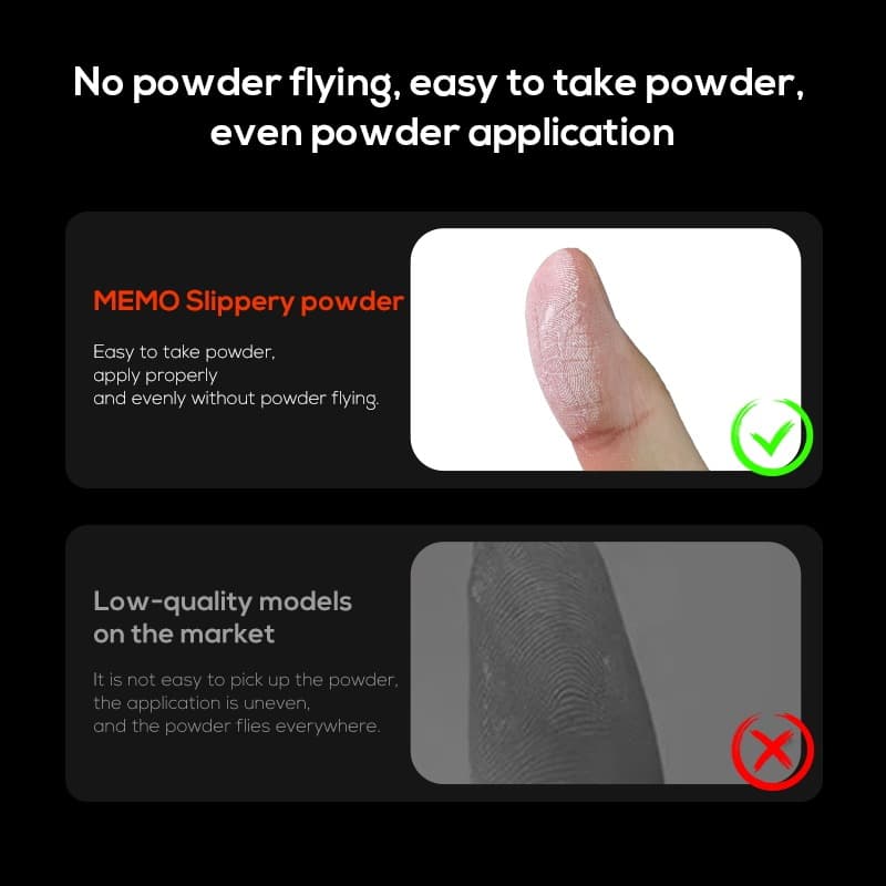 Memo FS03 Finger Speed 3 Anti Sweat Gaming Finger Dust Powder Grip Enhancer β image 5