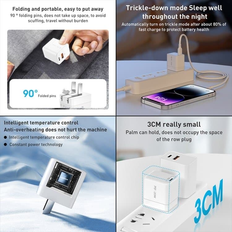 Momax UM26CN Oneplug 30W GaN Mini USB-C Fast Mobile Charger — image 2