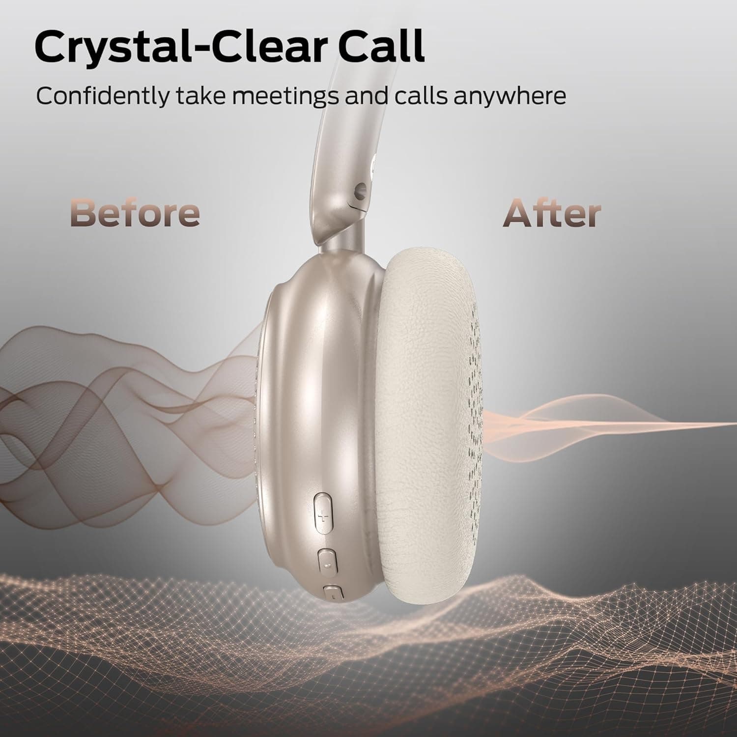 Monster N-Tune MINI Bluetooth Headphones – 50H Playtime On-Ear Wireless Headset — image 3