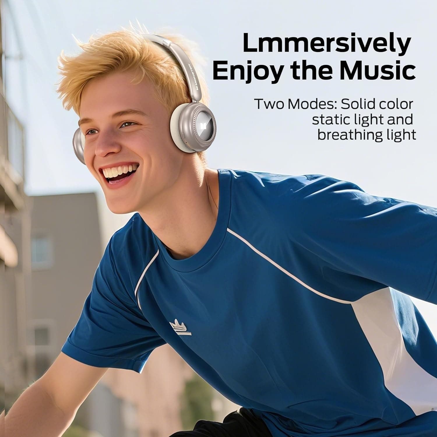 Monster N-Tune MINI Bluetooth Headphones – 50H Playtime On-Ear Wireless Headset — image 2