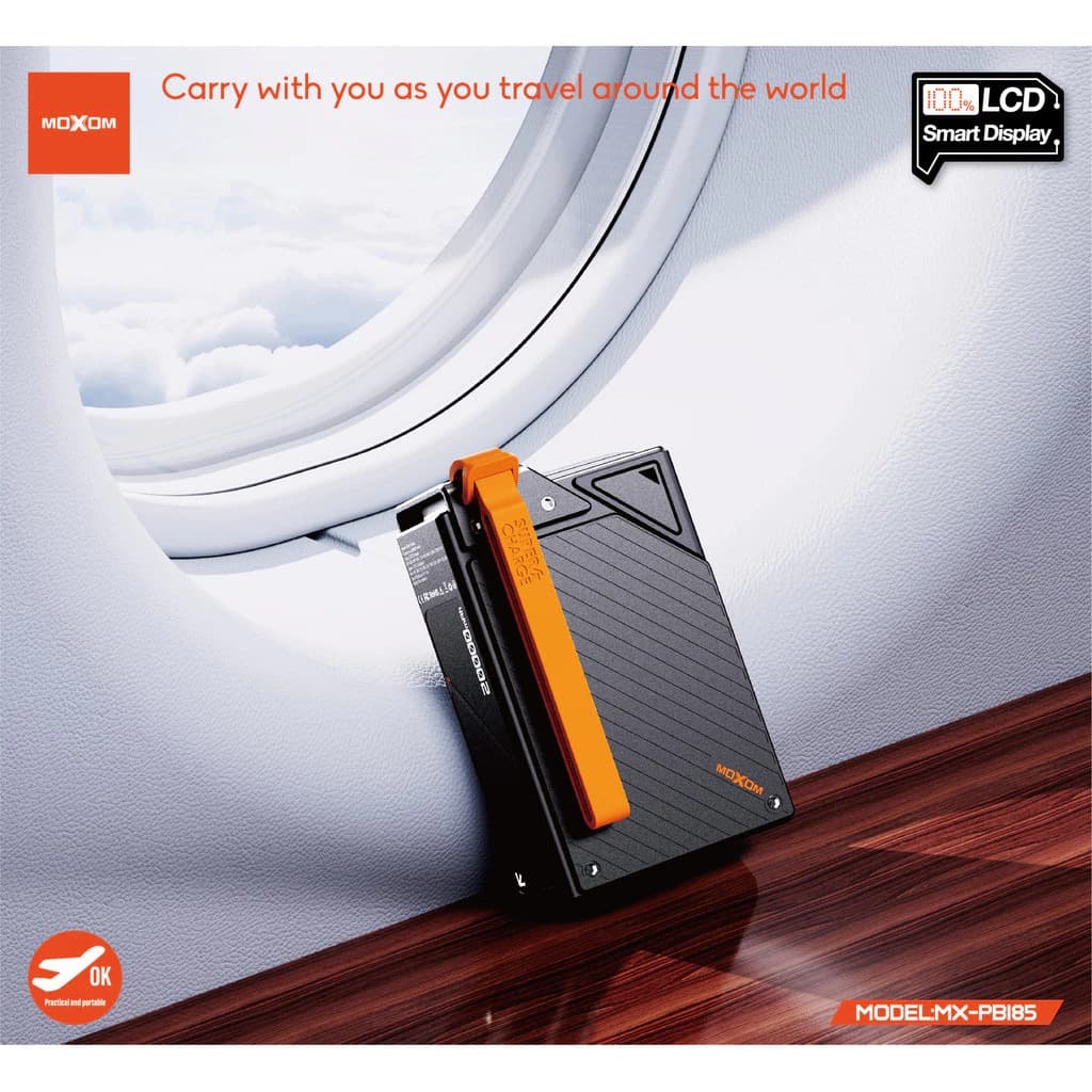 Moxom MX PB185 20000mAh 65W Fast Charging Powerbank With Digital Display — image 4