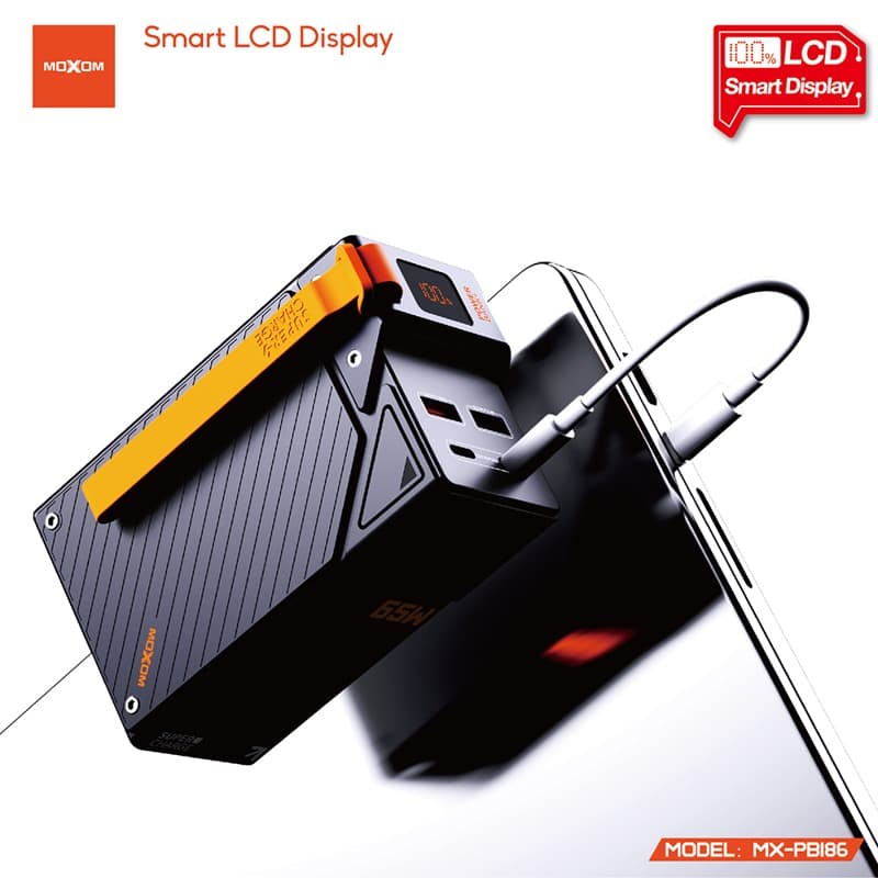Moxom MX PB186 65 Watt 30000mAh Fast Charging Powerbank — image 4