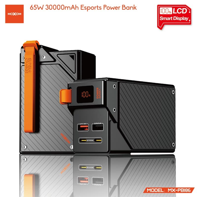 Moxom MX PB186 65 Watt 30000mAh Fast Charging Powerbank — image 5
