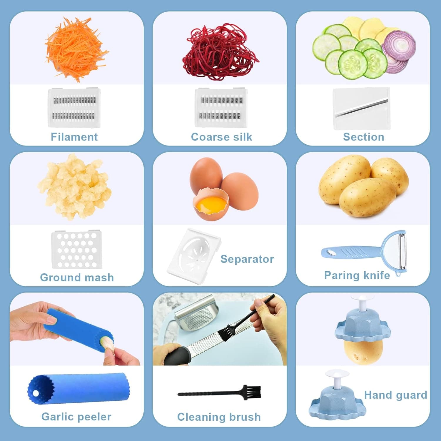 Multifunctional Vegetable Chopper Food Cutter & Slicer — image 5