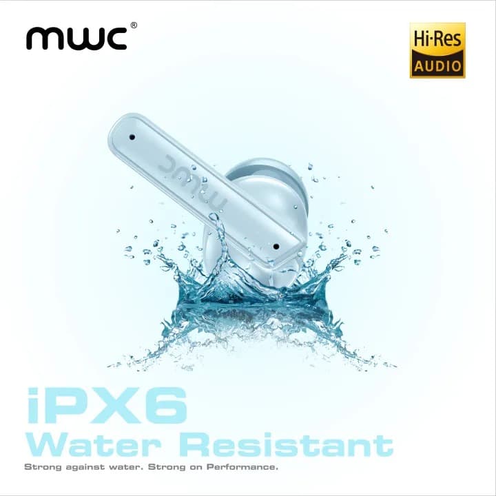MWC Earpods Pro 2 TWS Earbuds Bluetooth 6.0 Hi-Res Audio Hybrid ANC 6-Mic ENC — image 4