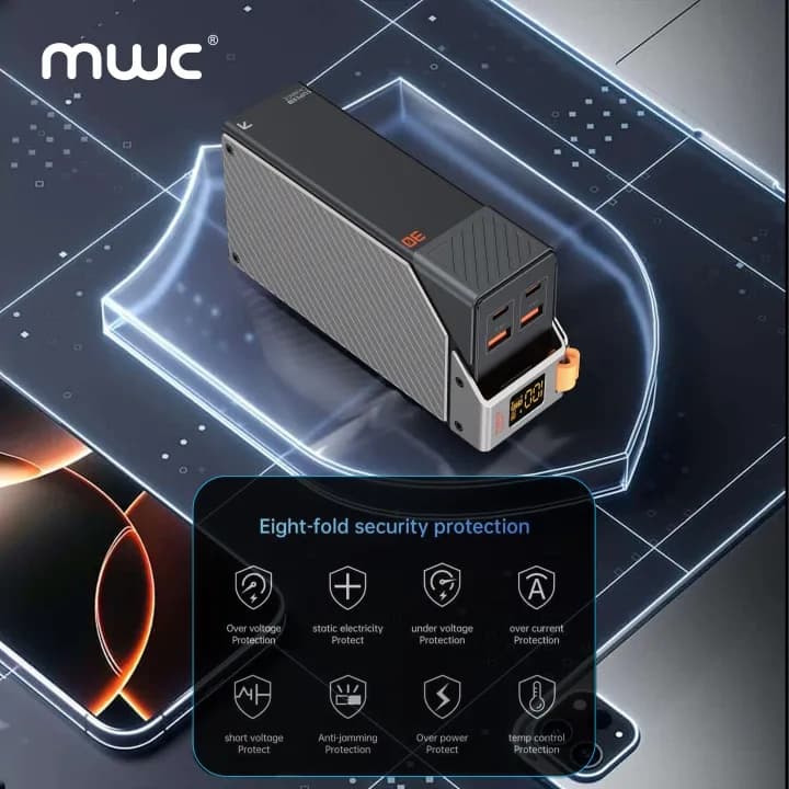MWC PowerPulse MP30K 30000mAh 65W Fast Charging Powerbank — image 3