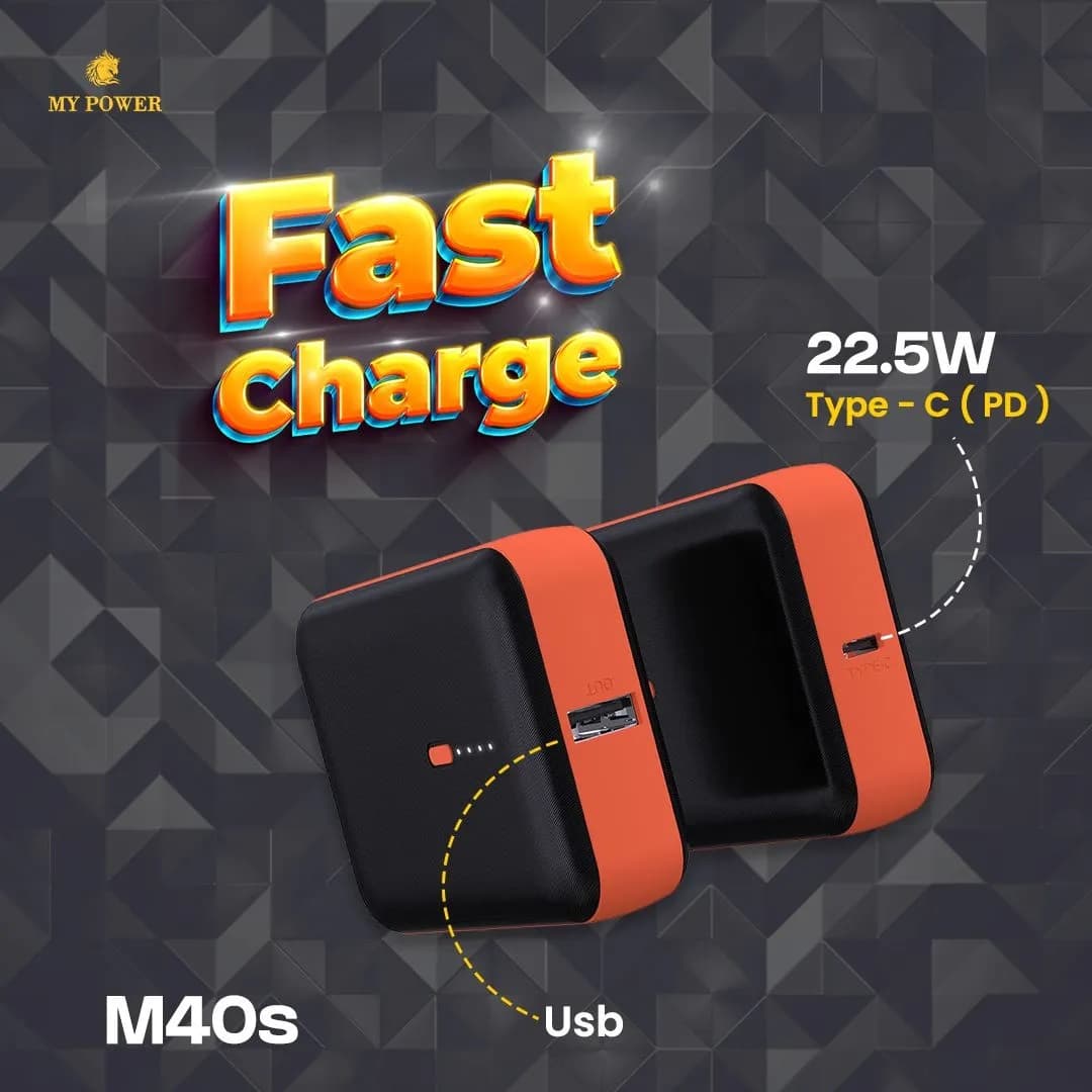 My Power M40s 22.5w 10000mAh Fast Charging Powerbank — image 3