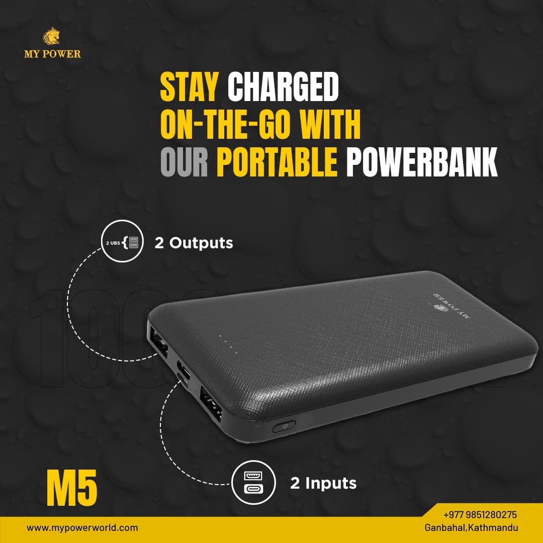 My Power M5 Ultrathin 10000mAh Powerbank — image 3