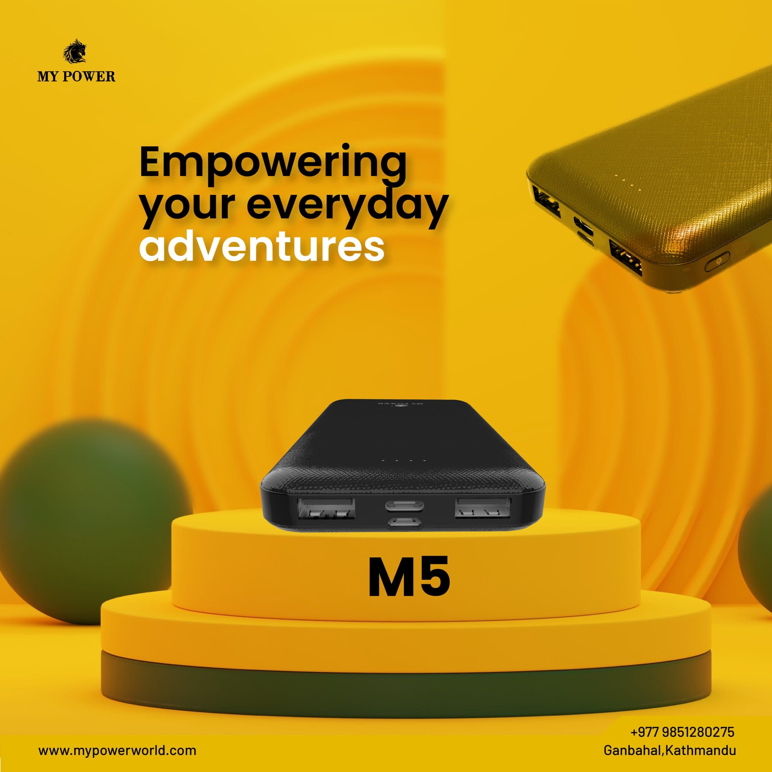 My Power M5 Ultrathin 10000mAh Powerbank — image 2
