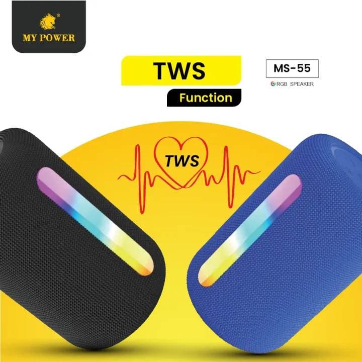 My Power MS55 5W High Bass Bluetooth Speaker BT 5.4 — image 3