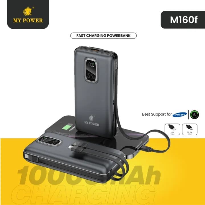 MyPower M160F 10000mAh 22.5W Fast Charging Powerbank — image 3