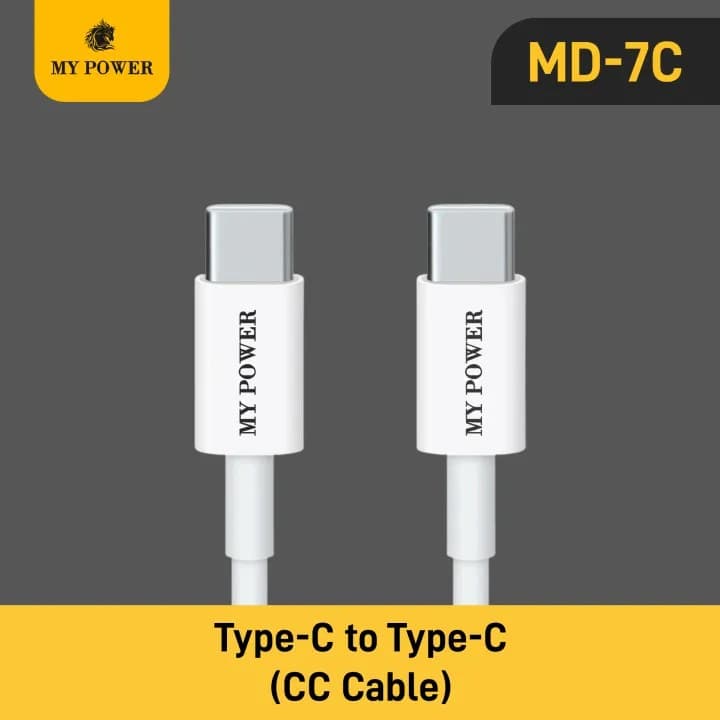 Mypower MD 7C 60 Watt Type C To Type C Data Cable — image 2