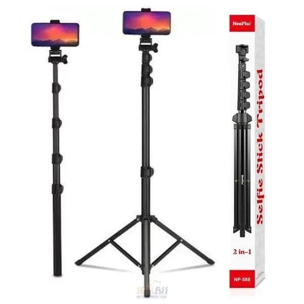 Neepho NP 588 61 Inch Heavy Duty Aluminum Extendable Tripod — image 4