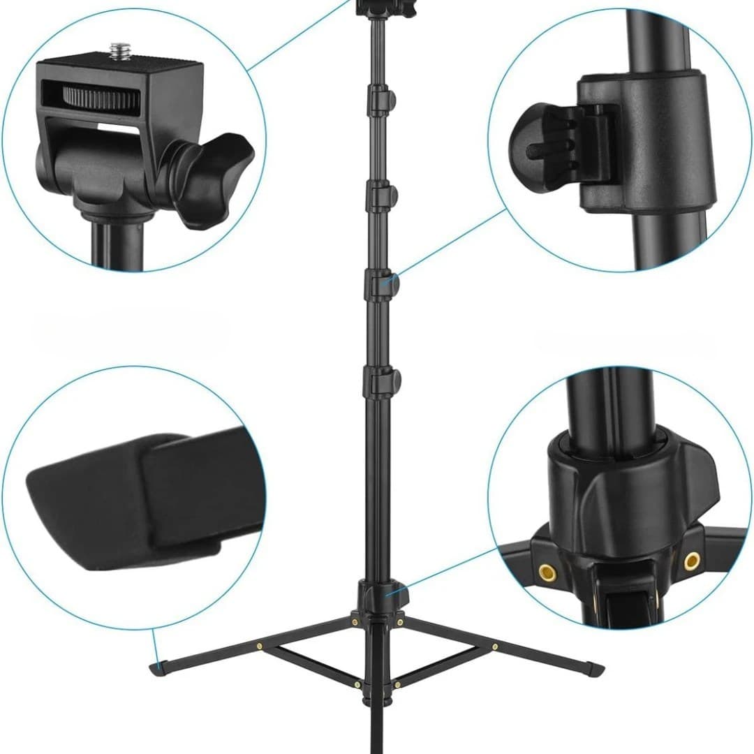 Neepho NP 588 61 Inch Heavy Duty Aluminum Extendable Tripod — image 2