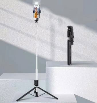 NEEPHO P170s 1.7 Meter Height Selfie Stick Tripod With Led Light — image 1