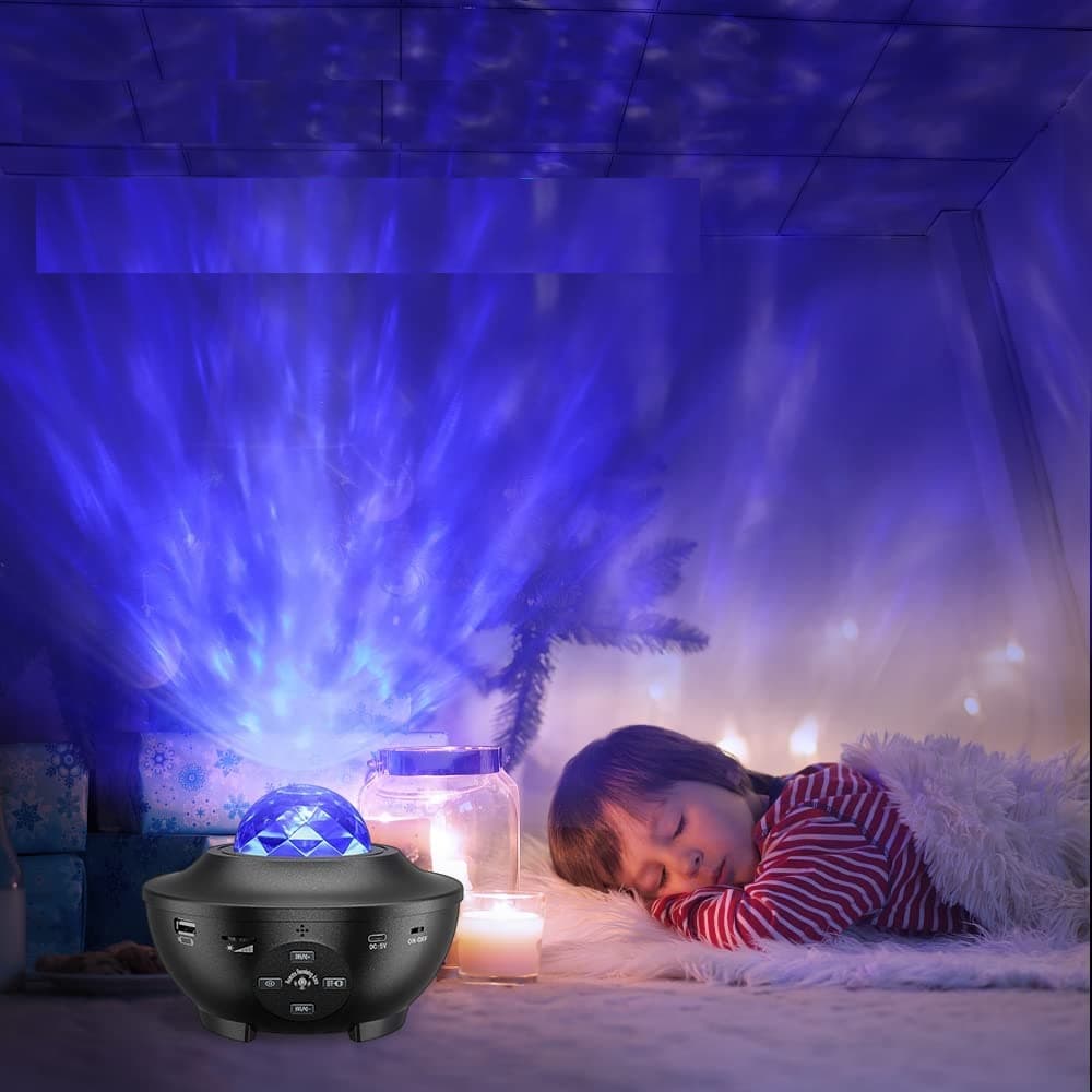 Night Light Projector 3 in 1 Galaxy Projector Star Projector w/LED Nebula Cloud — image 2