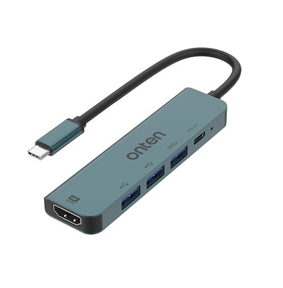 Onten UC907 USB-C Multi Function 5 In 1 Docking Station — image 1