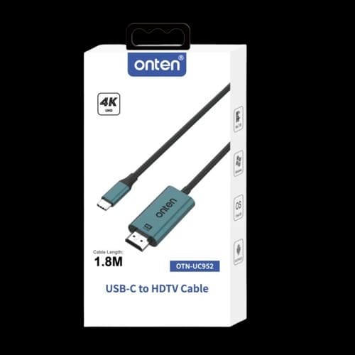 ONTEN UC952 USB-C To HDMI Cable (4K@30Hz) — image 3
