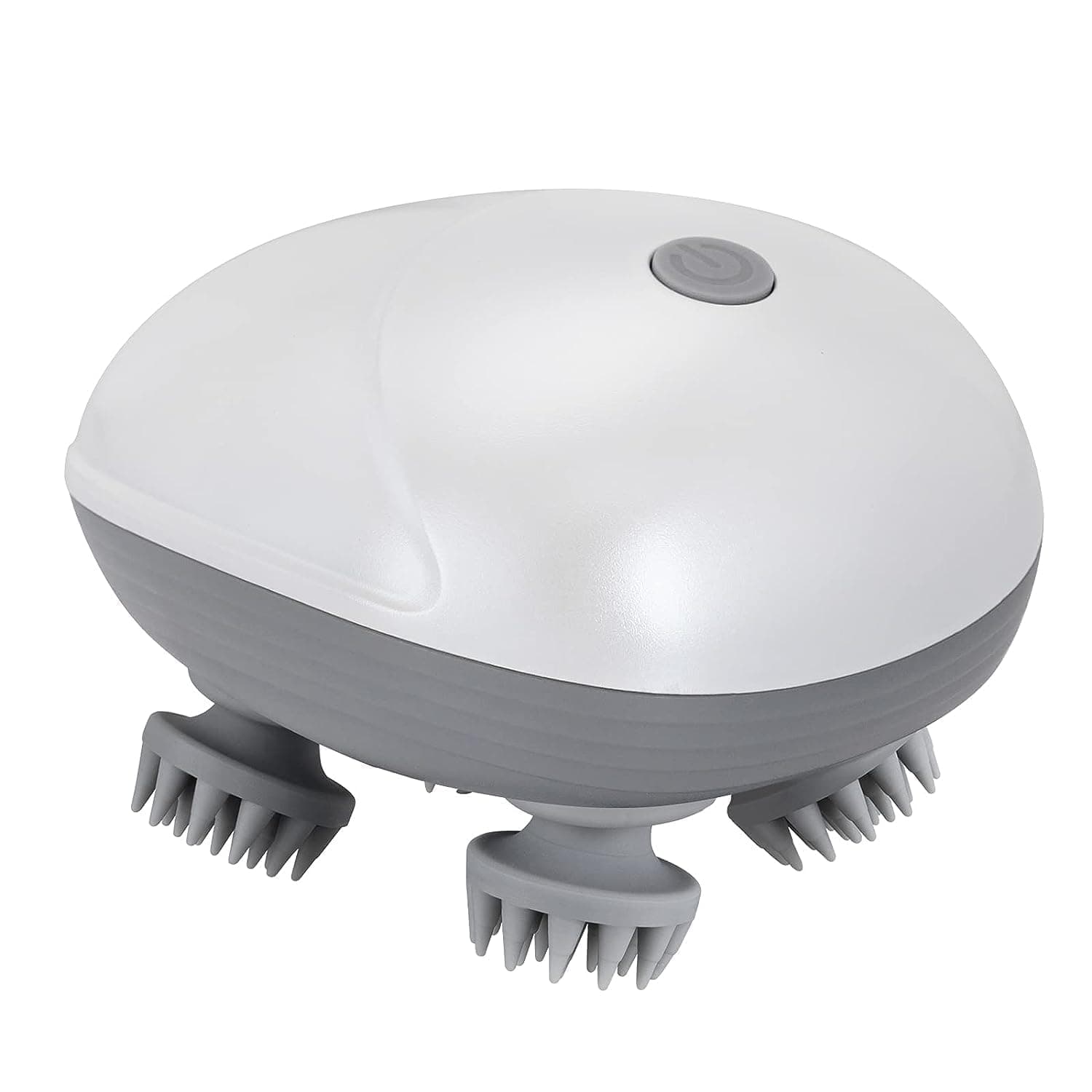 OSK 701 Electric Scalp Massager Waterproof USB Rechargeable Head Neck & Body Massager For Stress Relief — image 1