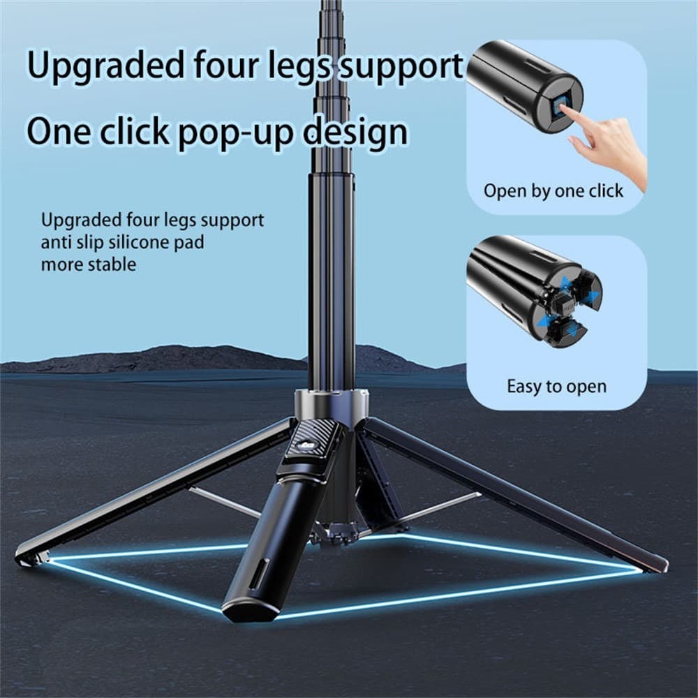 P135 Magnetic Selfie Stick Tripod — image 5