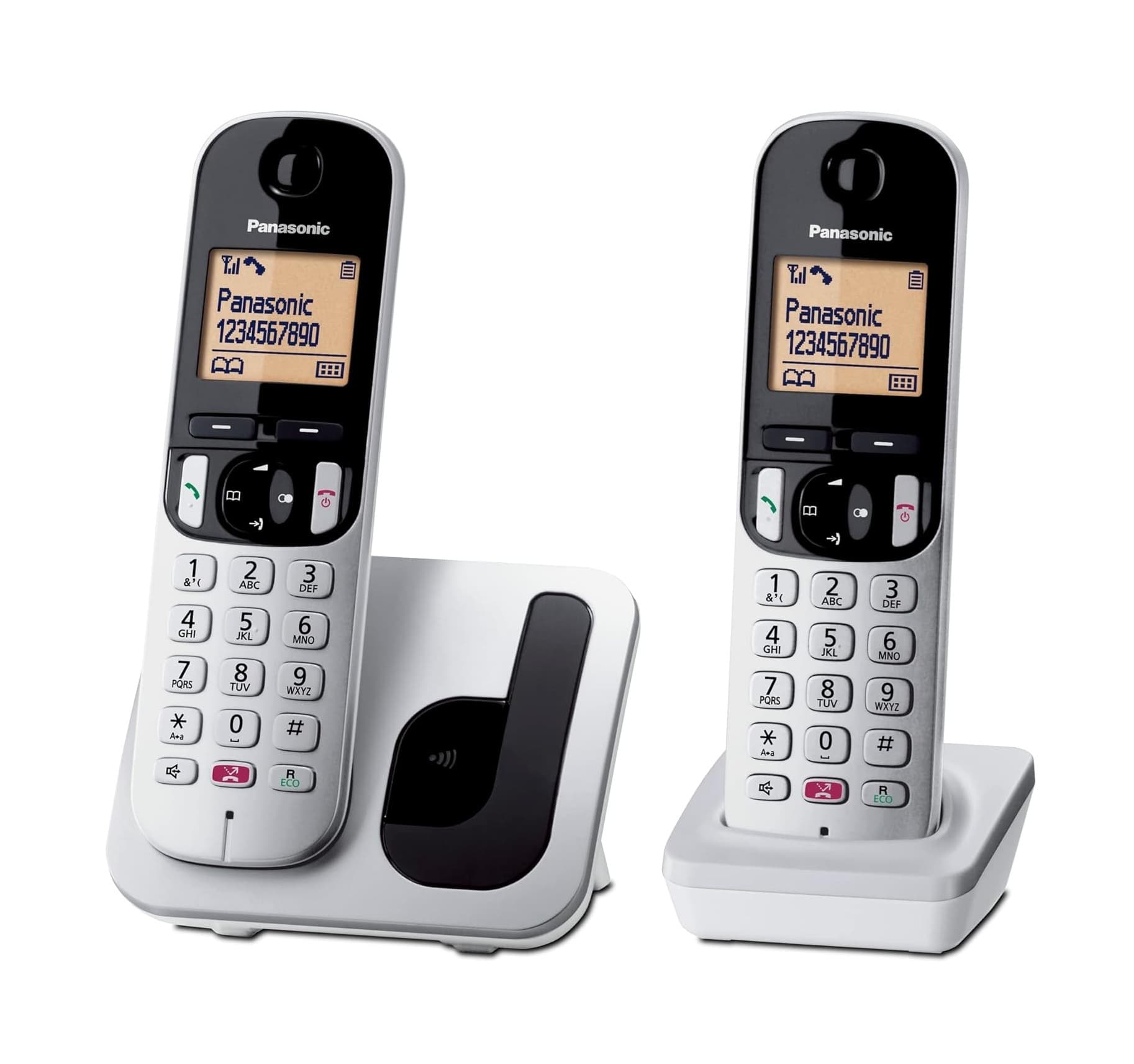 Panasonic KX-TGC252 Dual Set Digital Cordless Telephone — image 1