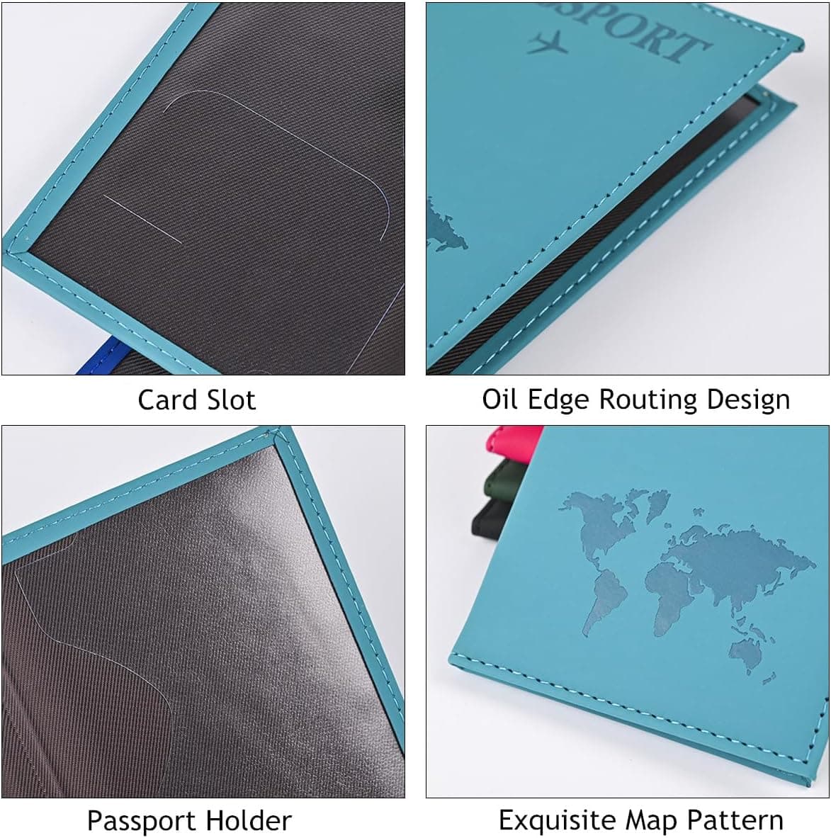Passport Holder And Travel Wallet Organizer — image 4