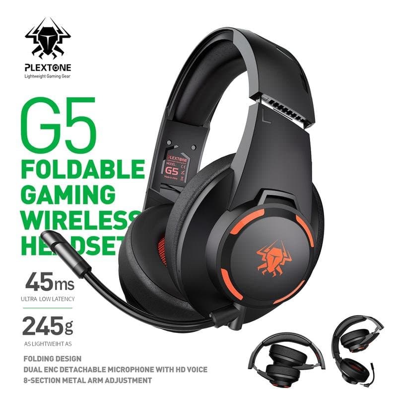 Plextone G5 Bluetooth Foldable Gaming Wireless Headset — image 1