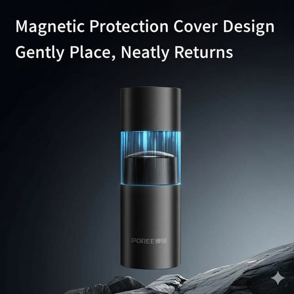 POREE P002 Electric Shaver For Men Waterproof 6‑Blade Precision Cutter — image 2