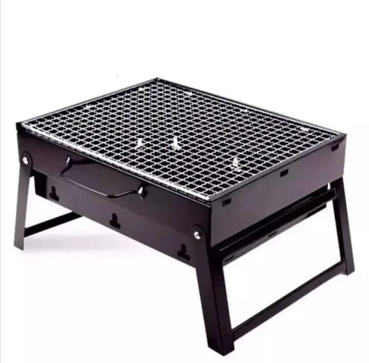 Portable Charcoal Grill Fold Barbecue Stove For Outdoor Camping — image 3