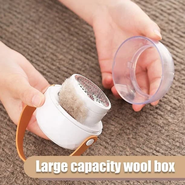 Portable Lint Remover USB Rechargeable With Stainless Steel Blade — image 4