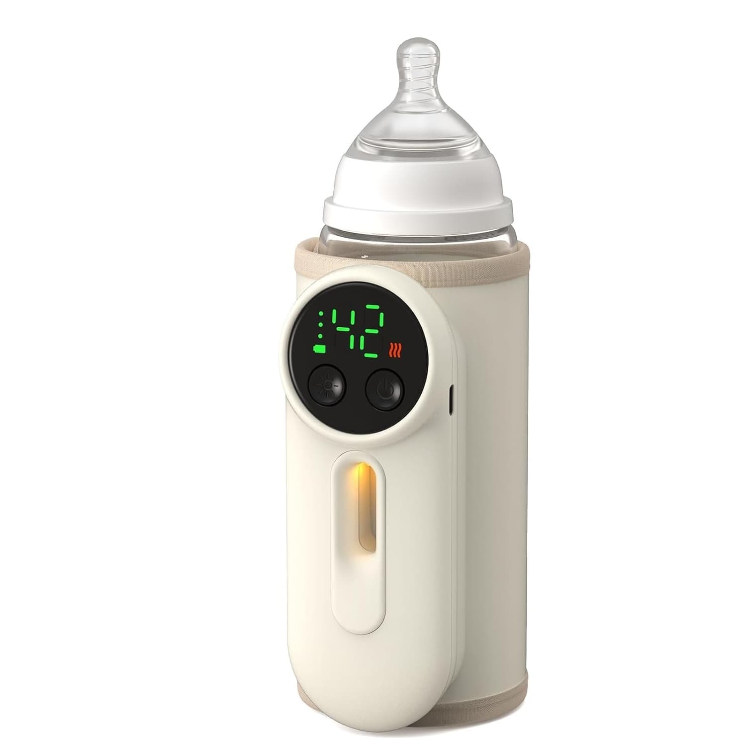 Portable Milk Bottle Warmer For Baby Rechargeable Breast Milk & Formula Warmer With Temperature Control — image 1