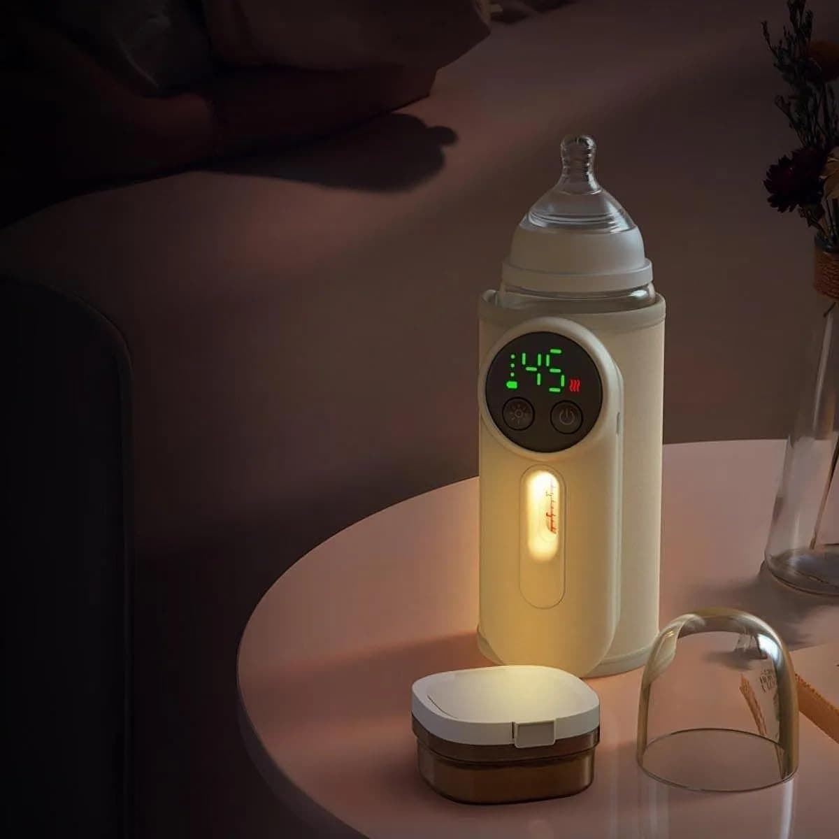 Portable Milk Bottle Warmer For Baby Rechargeable Breast Milk & Formula Warmer With Temperature Control — image 3