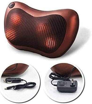 Portable Neck & Back Massager Pillow For Home, Office & Car Use — image 2