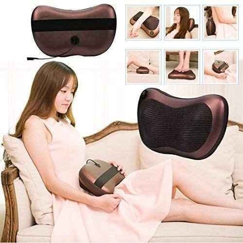 Portable Neck & Back Massager Pillow For Home, Office & Car Use — image 6