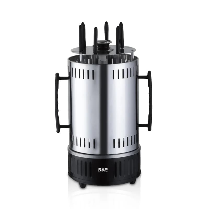 RAF R8612 1000W Multifunctional Electric Grill Vertical Portable Rotating Barbecue — image 3