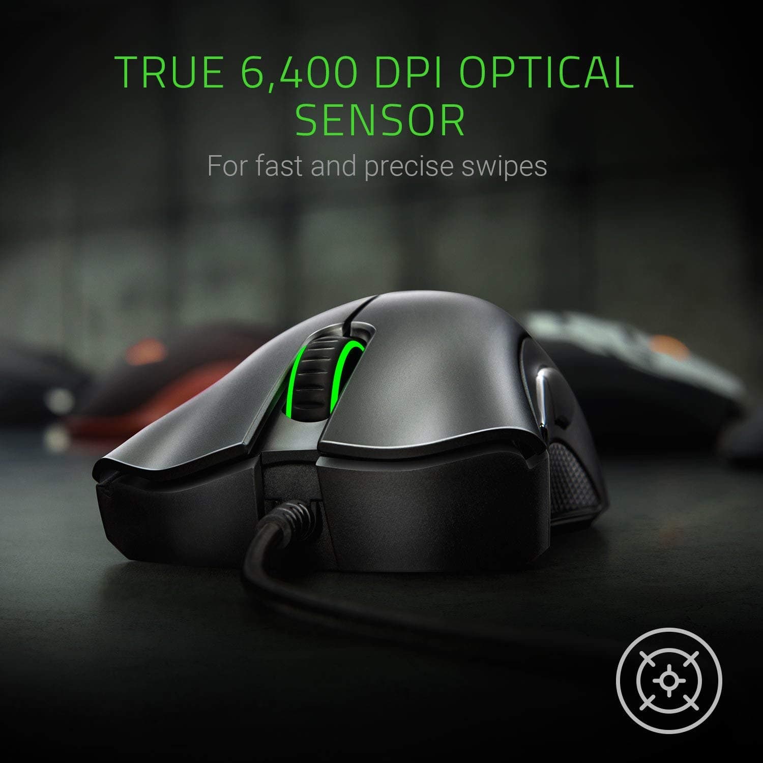 Razer Deathadder Essential Wired Gaming Mouse 6400DPI Optical Sensor — image 2